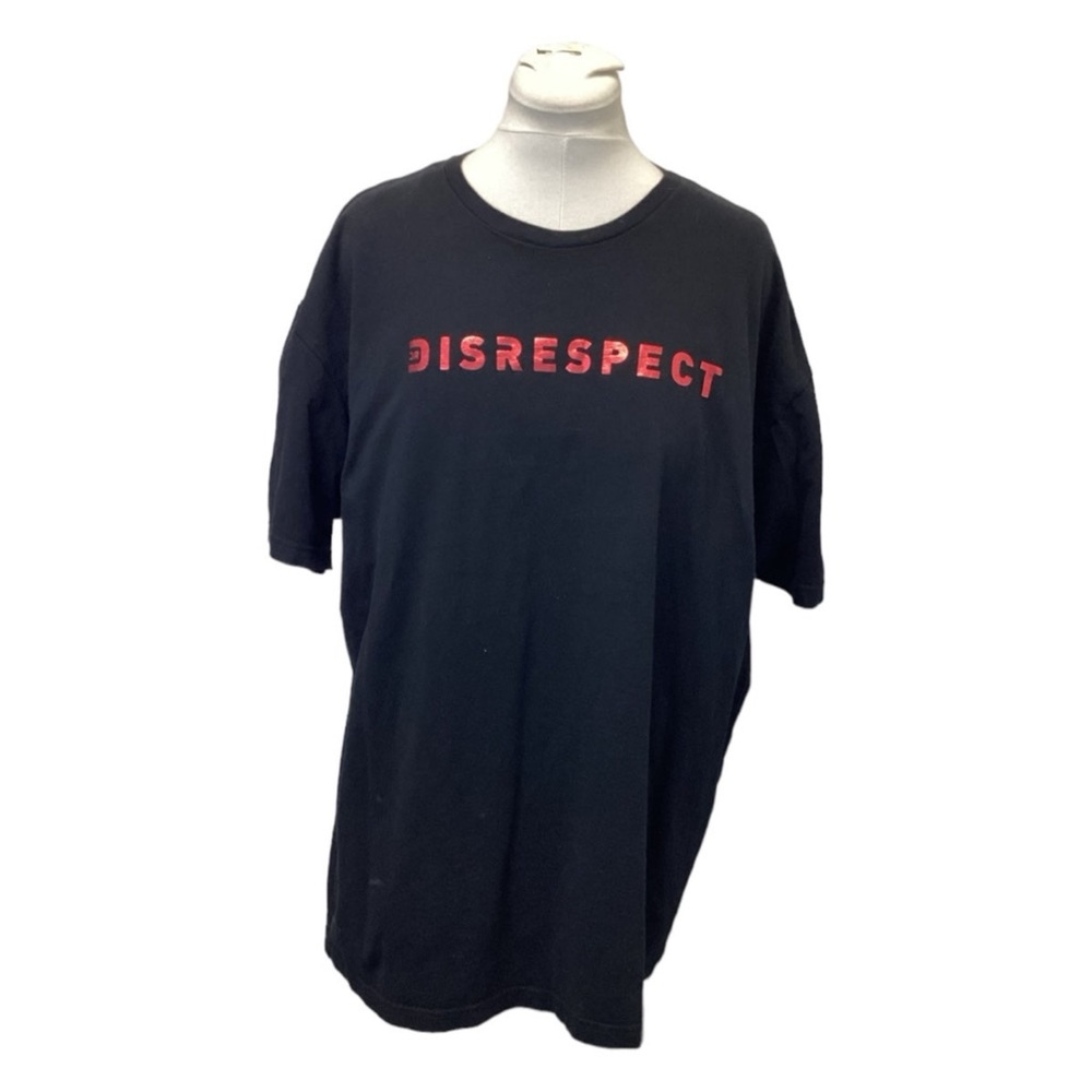 Design by Humans Mens Short Sleeve Crew Neck Graphic Tee, Black, size 3XL